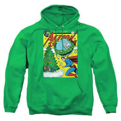 Dc Cover No. 93 Mens Hoodie Kelly Green Officially Licensed