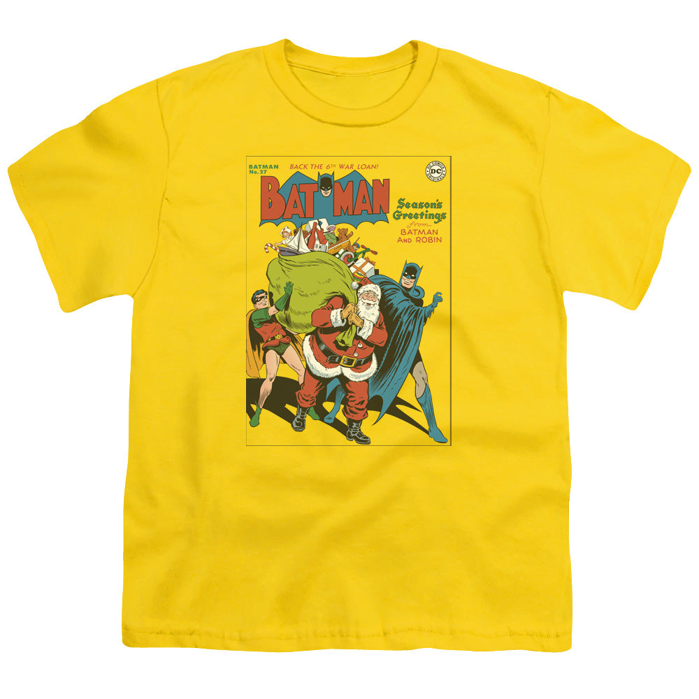 DC Comics Cover No. 27 Kids Youth T Shirt Yellow