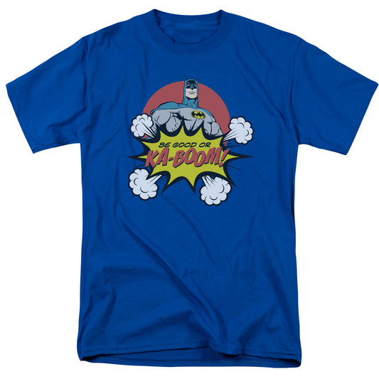DC Comics Kaboom Mens T Shirt Royal Blue