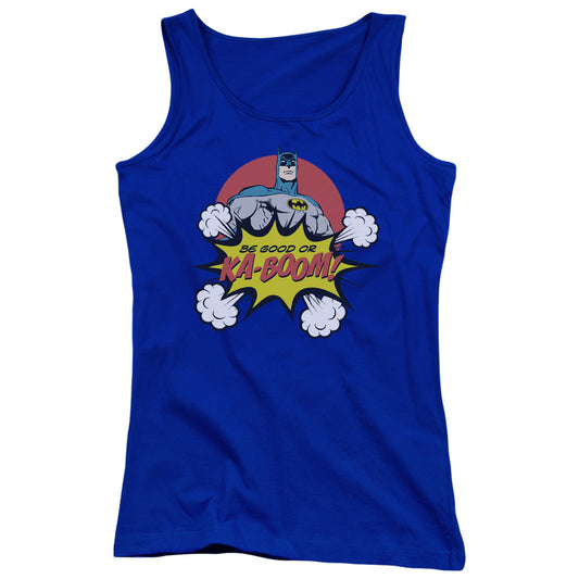 DC Comics Kaboom Womens Tank Top Shirt Royal Blue