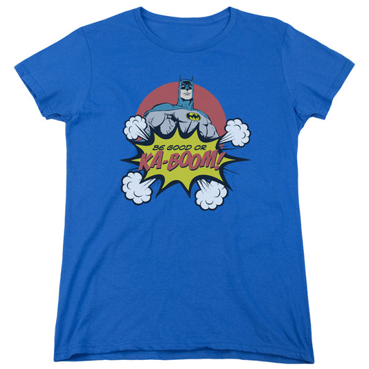 DC Comics Kaboom Womens T Shirt Royal Blue