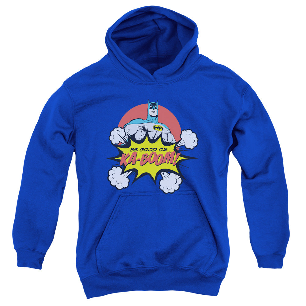DC Comics Kaboom Kids Youth Hoodie Royal