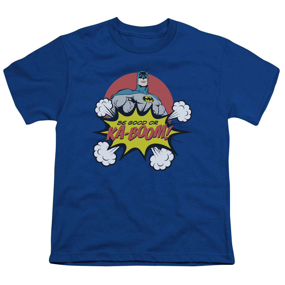 DC Comics Kaboom Kids Youth T Shirt Royal Blue
