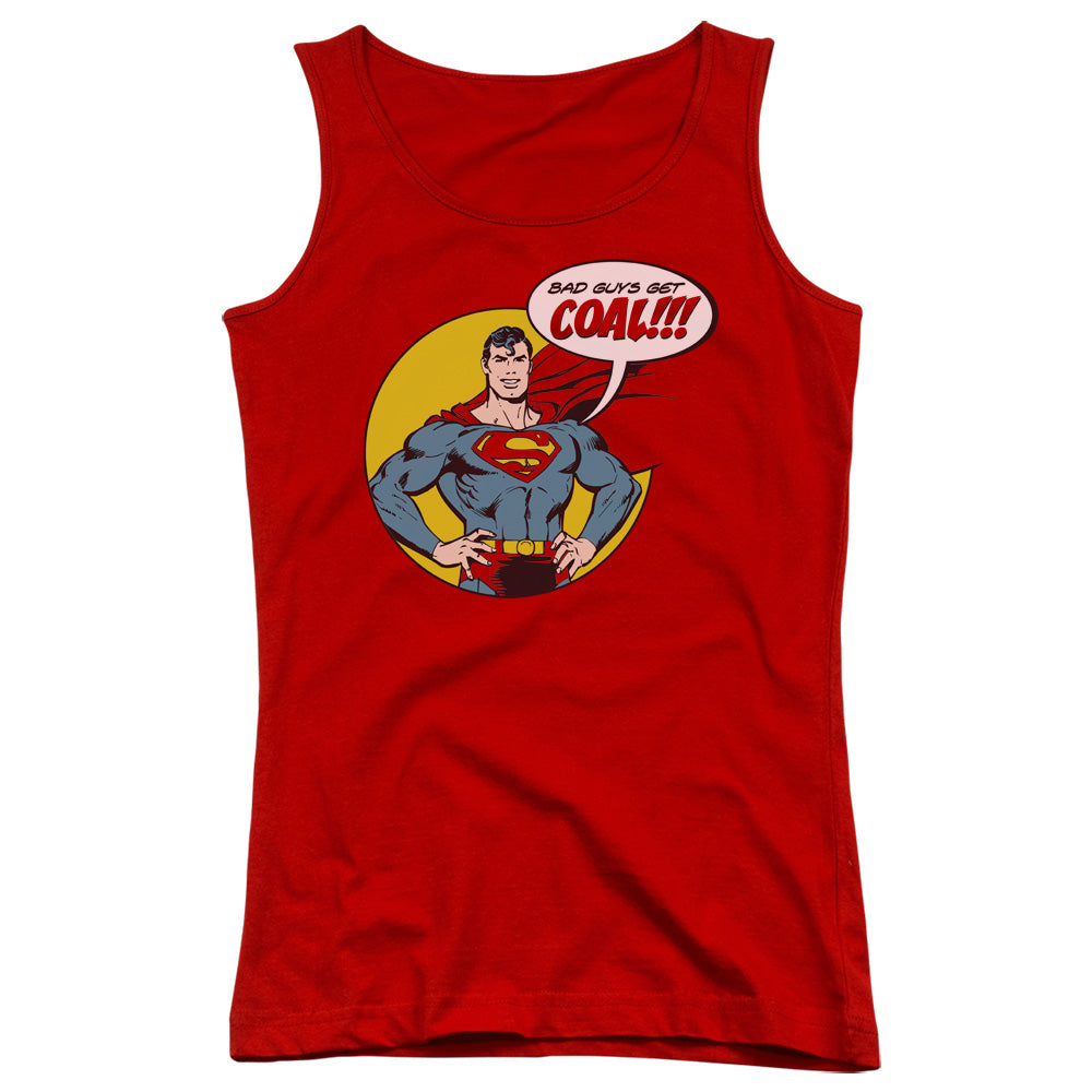 DC Comics Coal Womens Tank Top Shirt Red