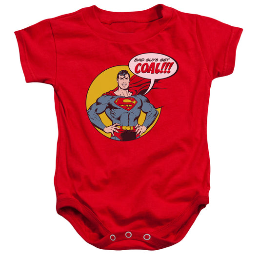 DC Comics Coal Infant Baby Snapsuit Red 