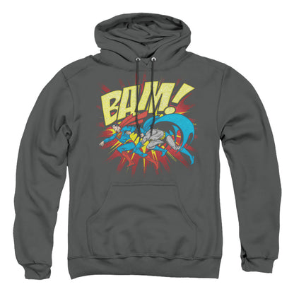 Dc Bam Mens Hoodie Charcoal Officially Licensed