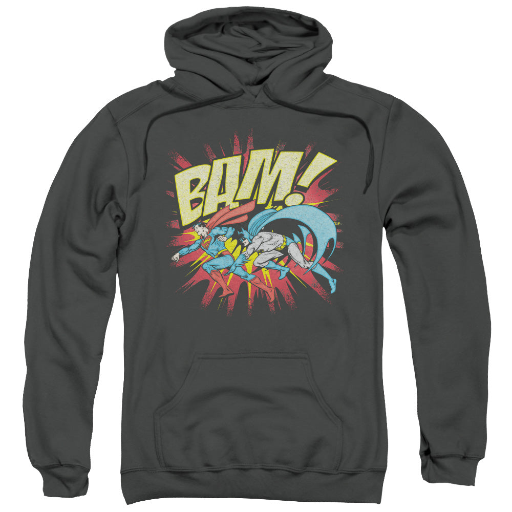 DC Comics Bam Mens Hoodie Charcoal