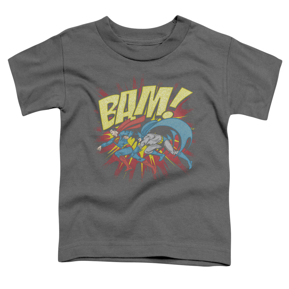 DC Comics Bam Toddler Kids Youth T Shirt Charcoal