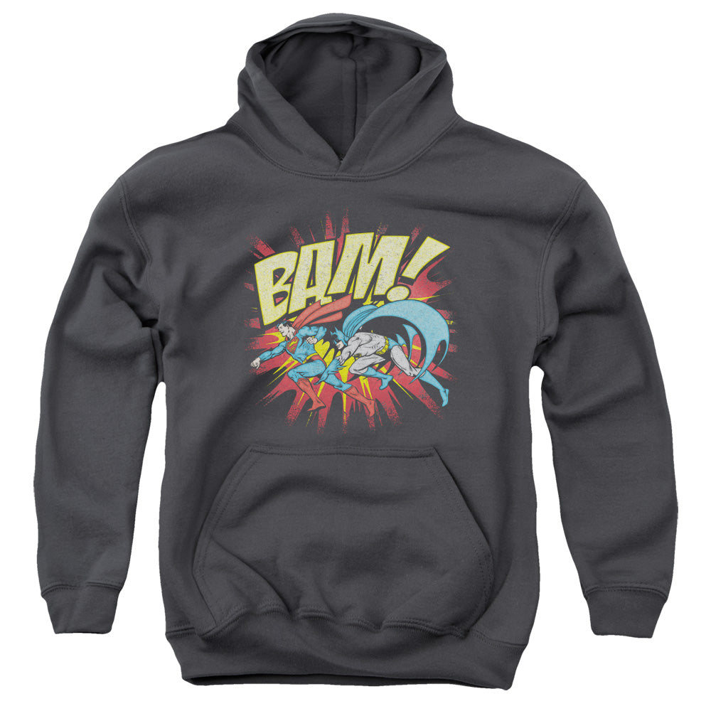 DC Comics Bam Kids Youth Hoodie Charcoal