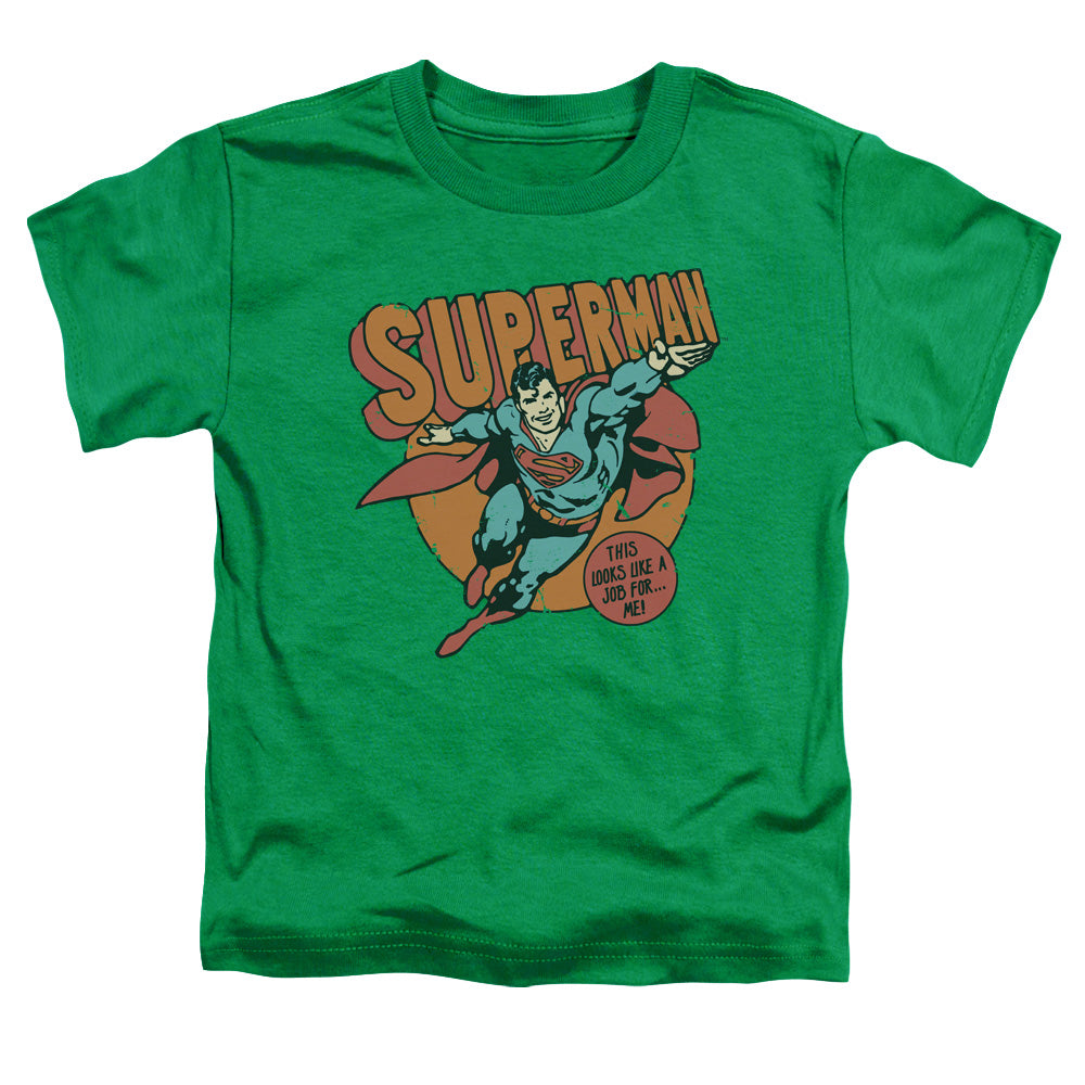 DC Comics Job for Me Toddler Kids Youth T Shirt Kelly Green