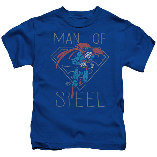 DC Comics Hardened Heart Juvenile Kids Youth T Shirt Royal Blue 