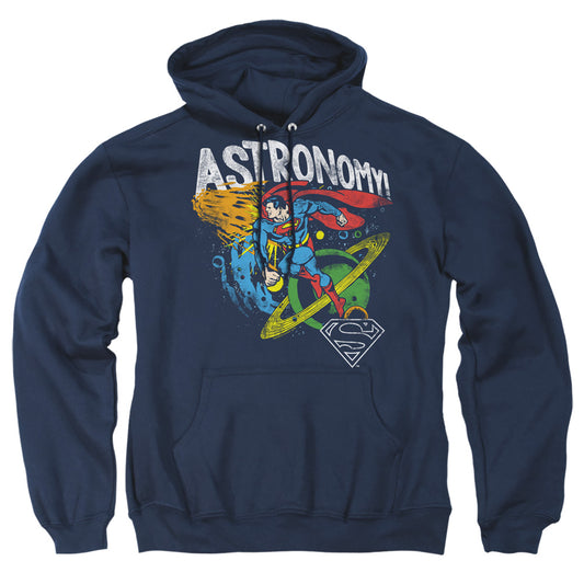 Dc Astronomy Mens Hoodie Navy Officially Licensed