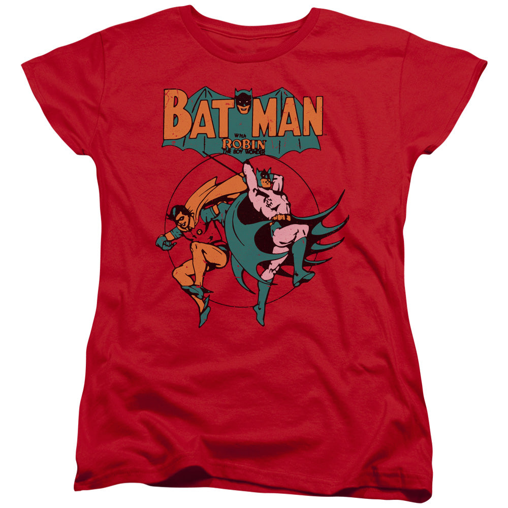 DC Comics Starling Shock Womens T Shirt Red