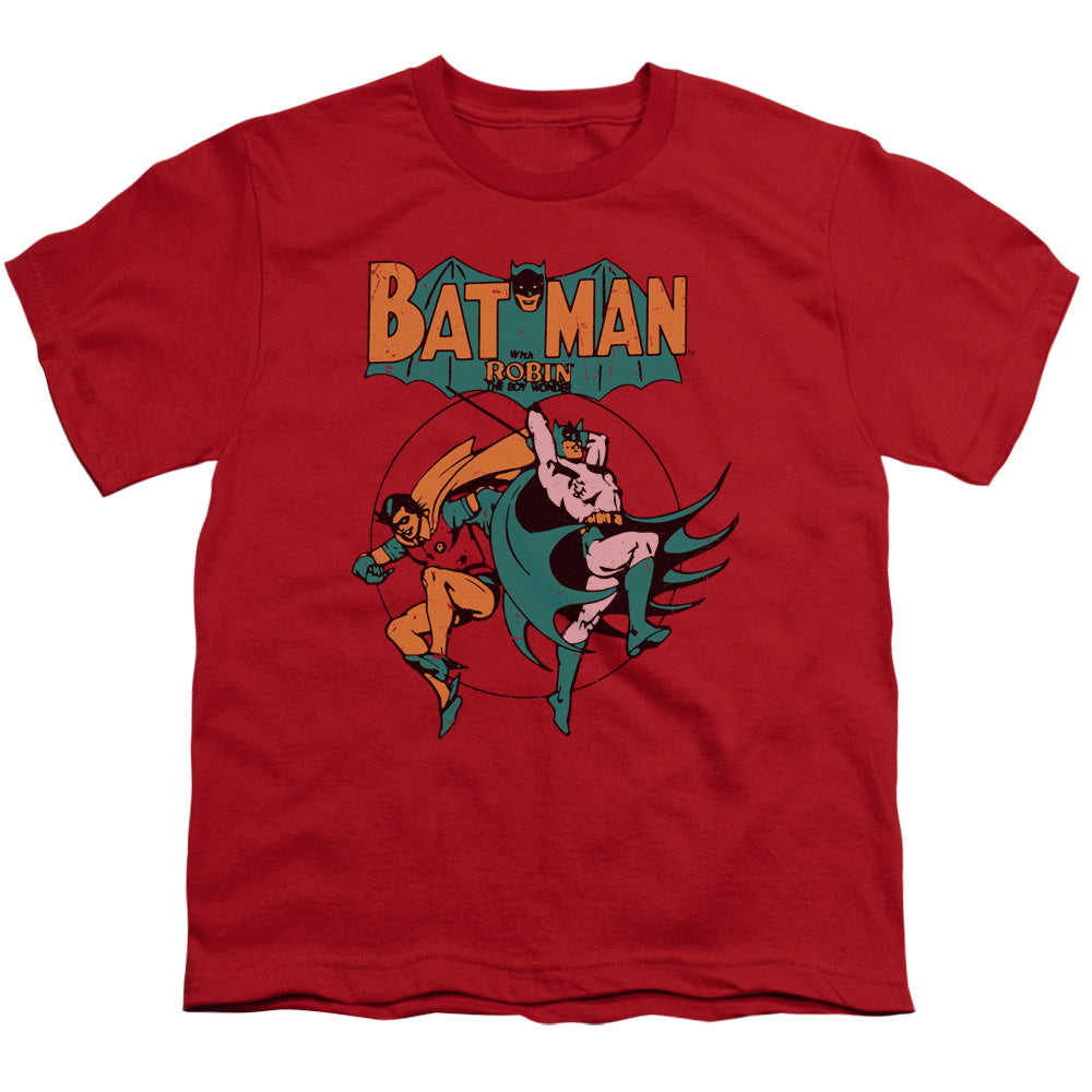 DC Comics Starling Shock Kids Youth T Shirt Red