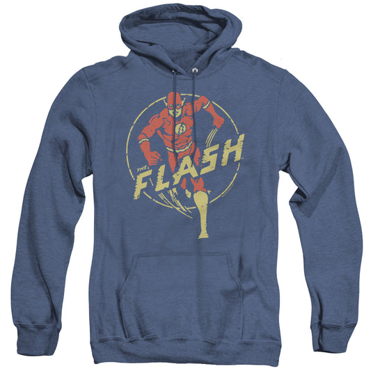 DC Comics Flash Flash Comics Heather Mens Hoodie Royal Blue