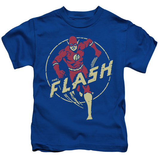 DC Comics Flash Flash Comics Juvenile Kids Youth T Shirt Royal Blue 