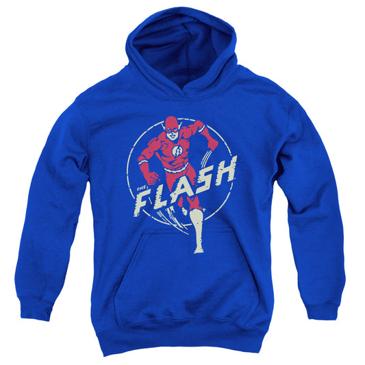 DC Comics Flash Flash Comics Kids Youth Hoodie Royal
