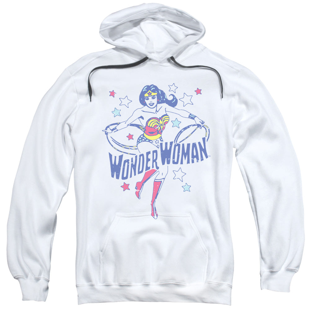 DC Comics Wonder Stars Mens Hoodie White