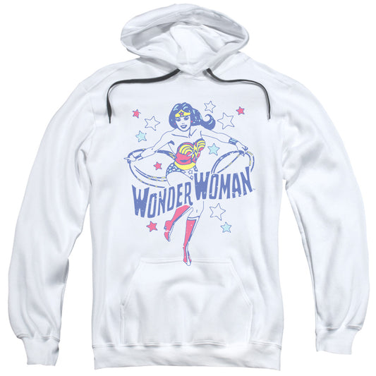 DC Comics Wonder Stars Mens Hoodie White