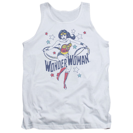 DC Comics Wonder Stars Mens Tank Top Shirt White