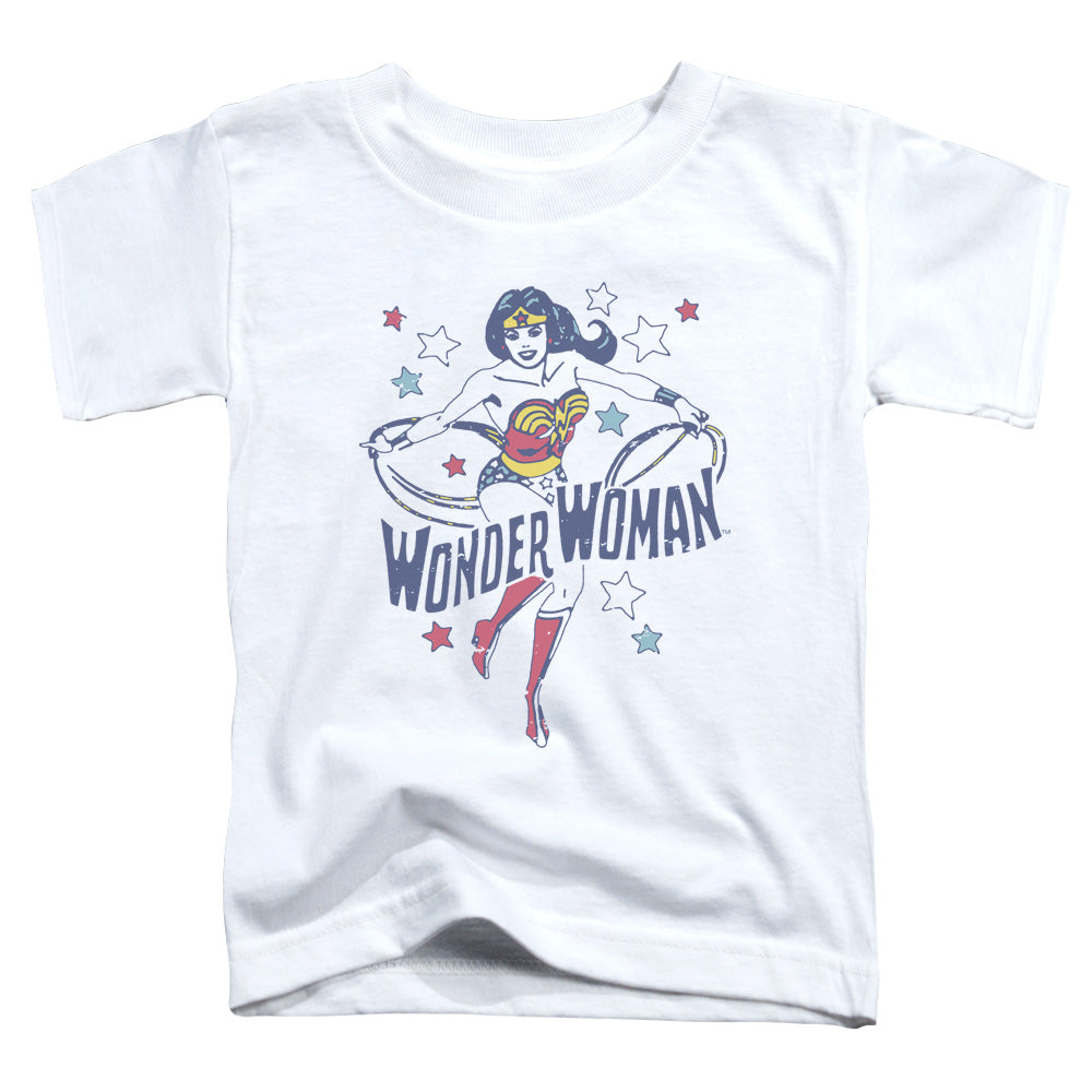 DC Comics Wonder Stars Toddler Kids Youth T Shirt White