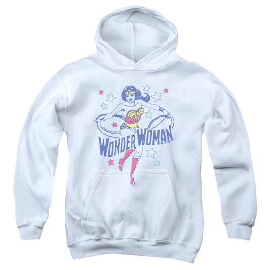 DC Comics Wonder Stars Kids Youth Hoodie White