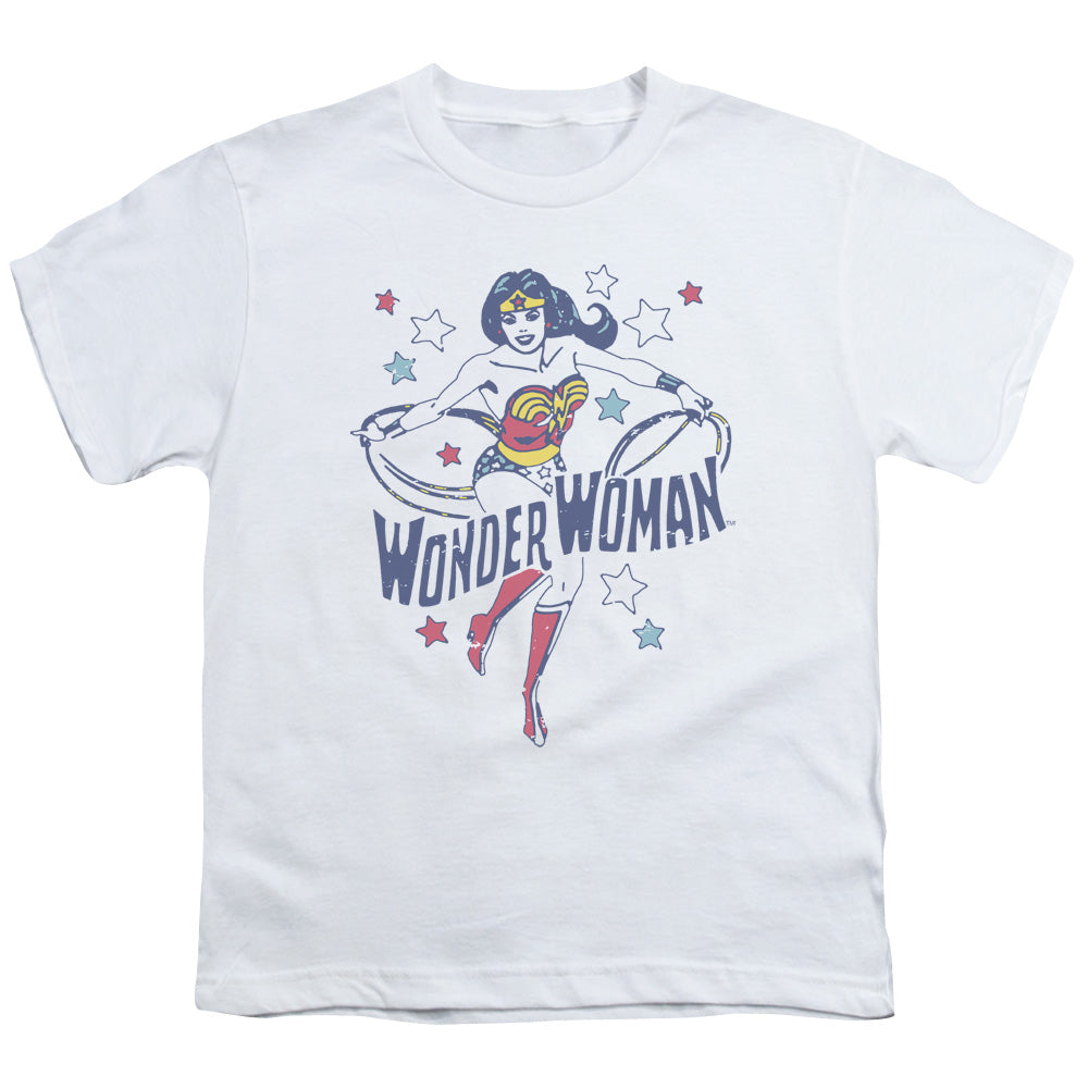 DC Comics Wonder Stars Kids Youth T Shirt White