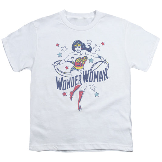 DC Comics Wonder Stars Kids Youth T Shirt White