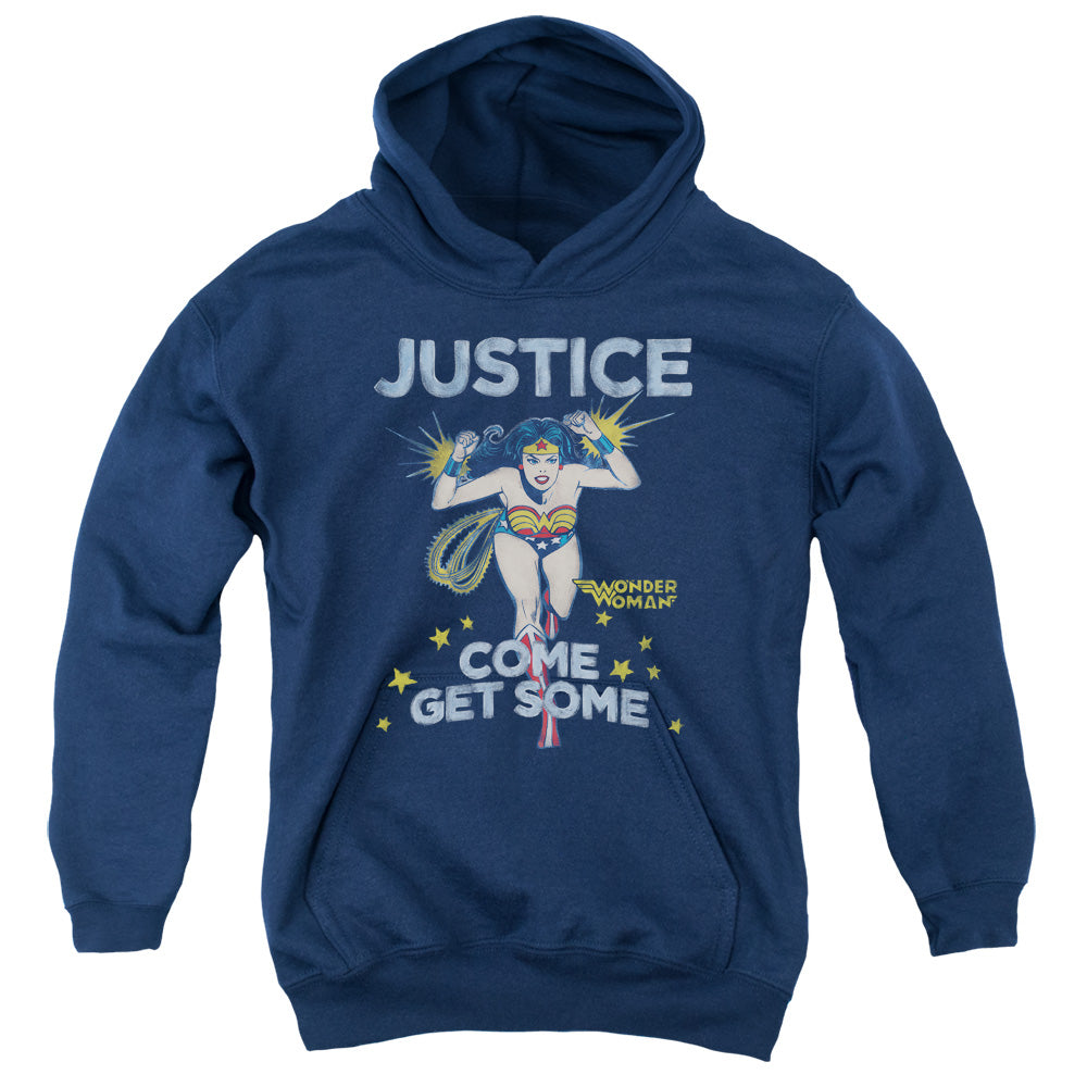 DC Comics Get Some Kids Youth Hoodie Navy Blue