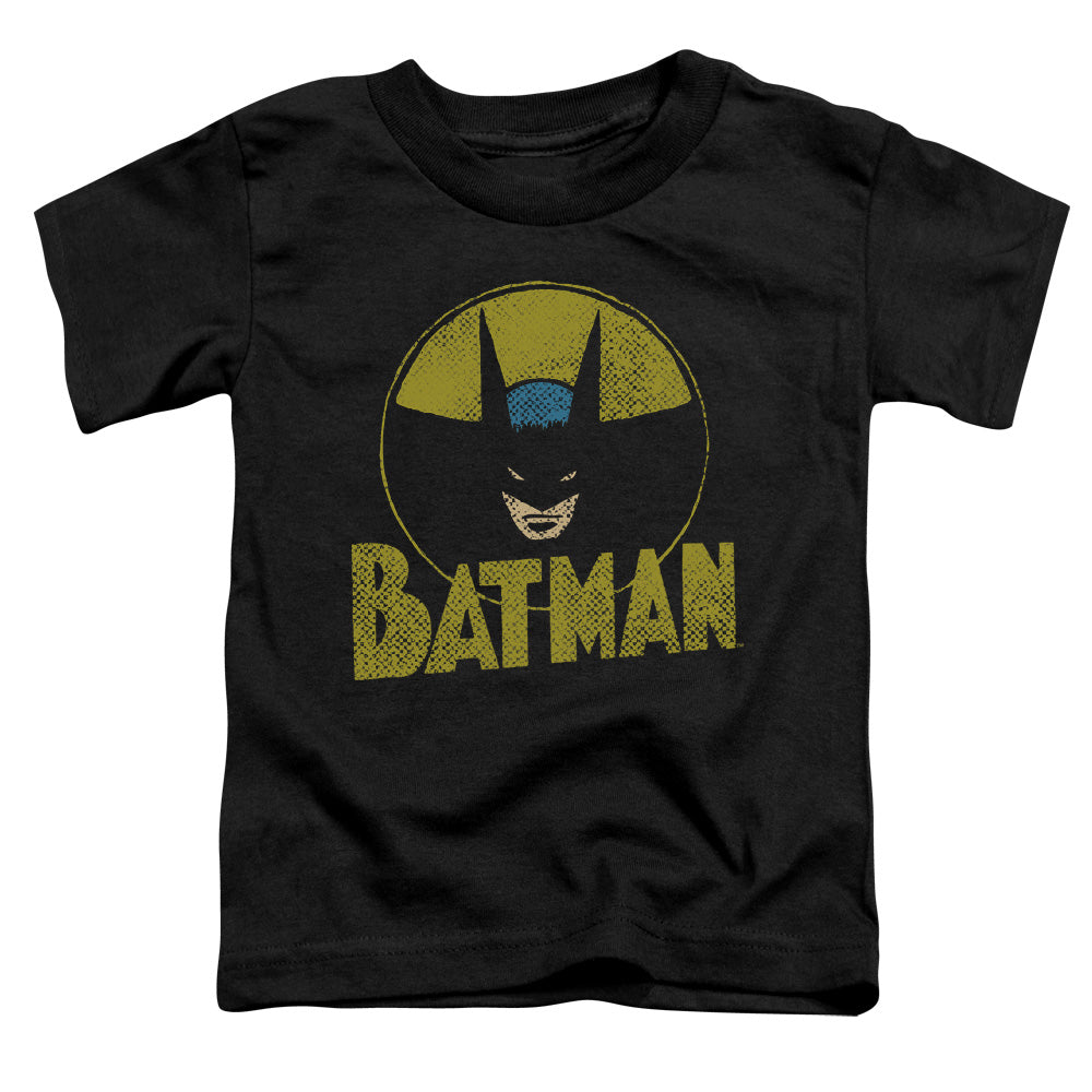 DC Comics Circle Bat Toddler Kids Youth T Shirt Black