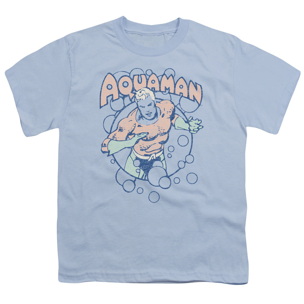 DC Comics Bubbles Kids Youth T Shirt Light Blue