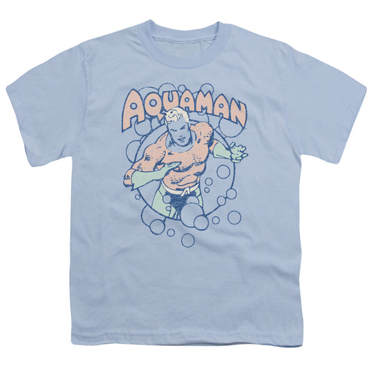 DC Comics Bubbles Kids Youth T Shirt Light Blue