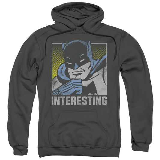 DC Comics Interesting Mens Hoodie Charcoal