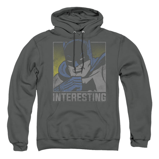 Dc Interesting Mens Hoodie Charcoal Officially Licensed