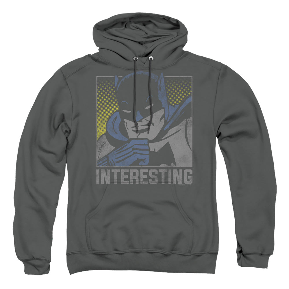 Dc Interesting Mens Hoodie Charcoal Officially Licensed