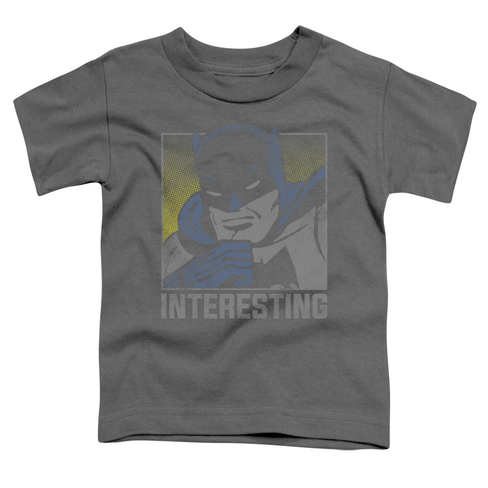 DC Comics Interesting Toddler Kids Youth T Shirt Charcoal