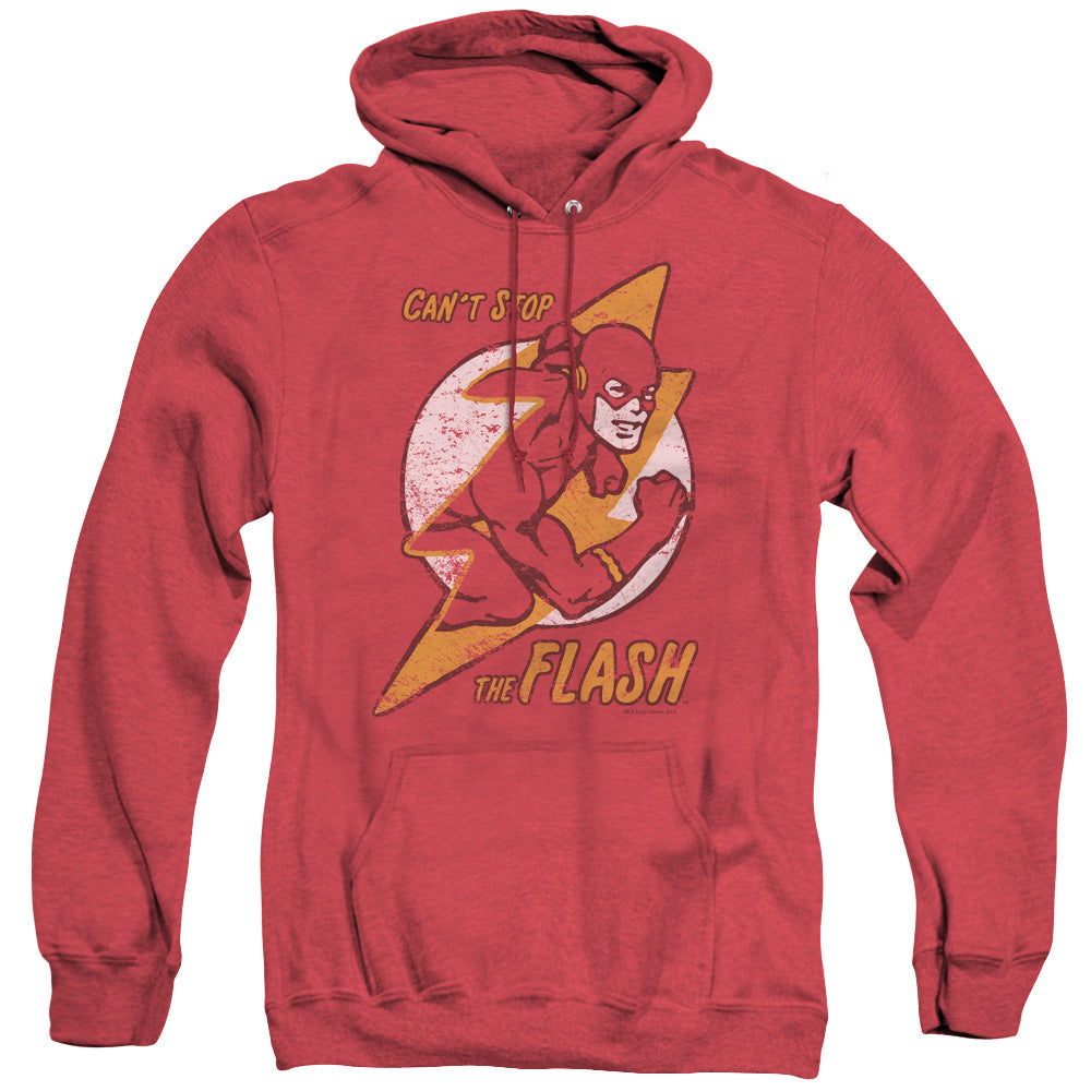 DC Comics Flash Flash Bolt Heather Mens Hoodie Red