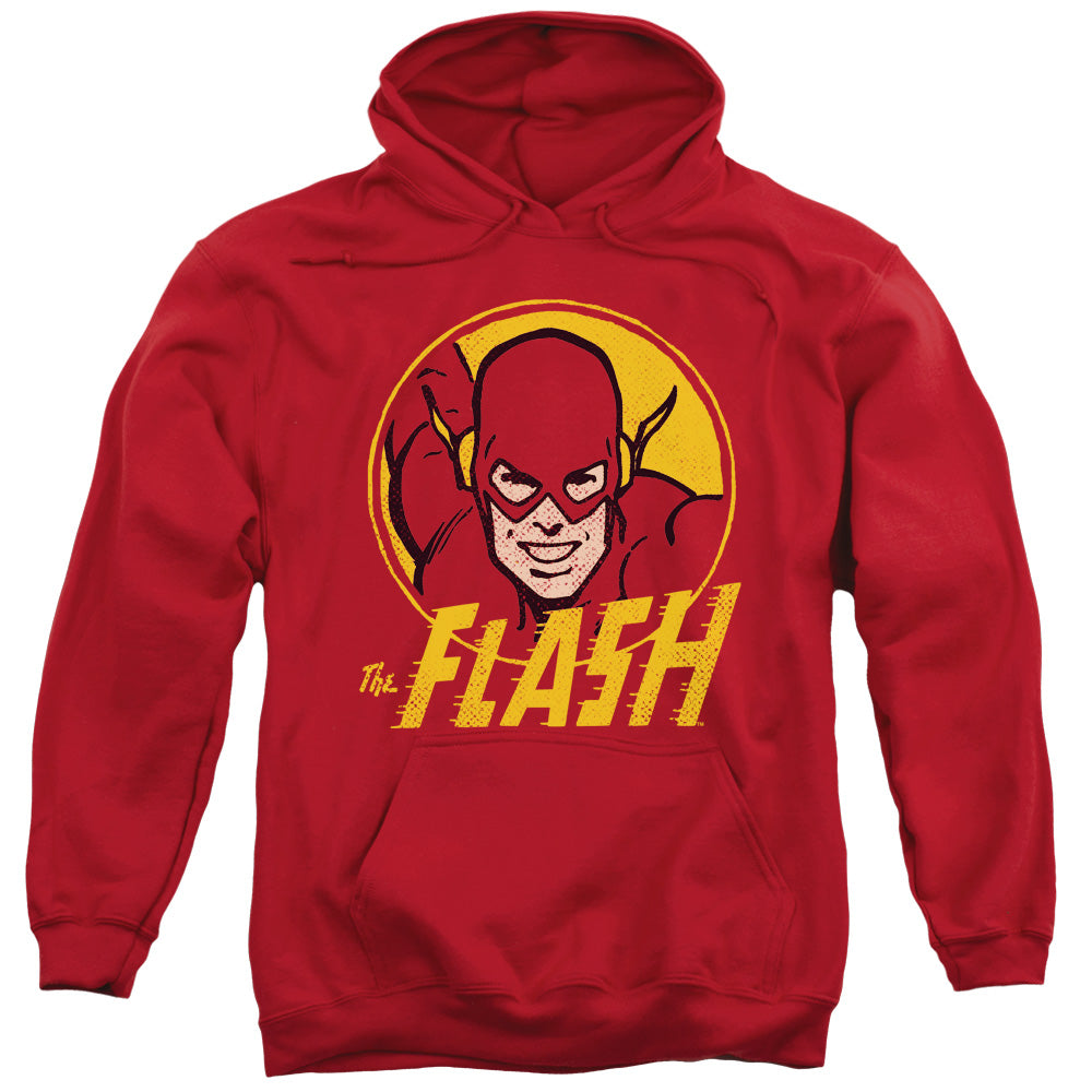 DC Comics Flash Flash Circle Mens Hoodie Red