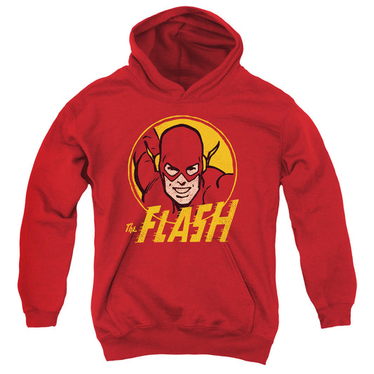 DC Comics Flash Flash Circle Kids Youth Hoodie Red
