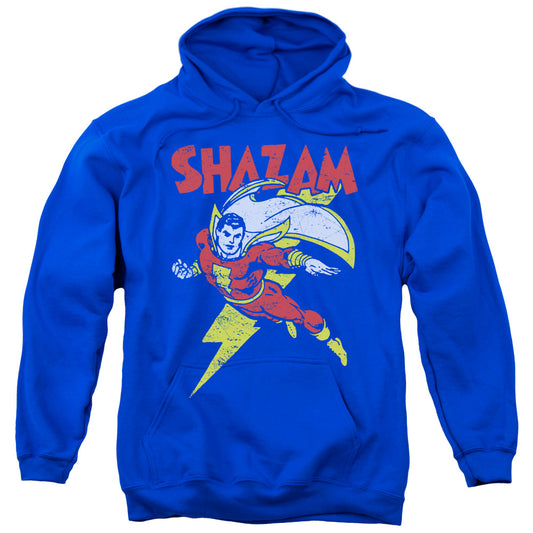DC Comics Lets Fly Mens Hoodie Royal Blue