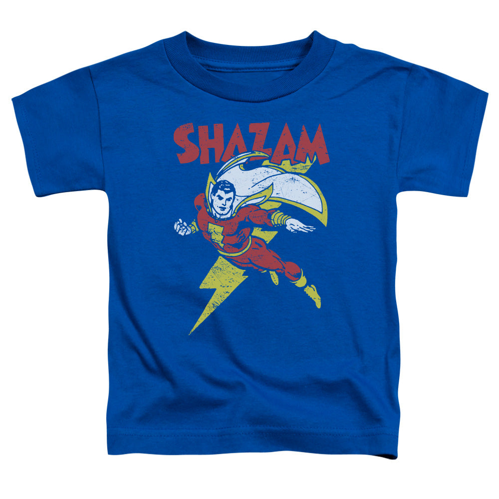 DC Comics Lets Fly Toddler Kids Youth T Shirt Royal Blue