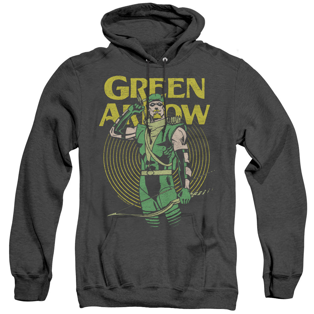 Dc Pull Mens Heather Hoodie Black Officially Licensed