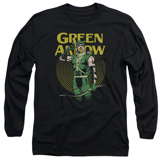 DC Comics Pull Mens Long Sleeve Shirt Black