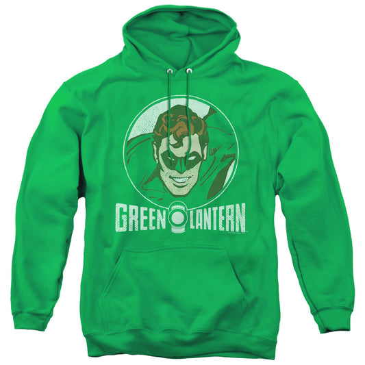 DC Comics Lantern Circle Mens Hoodie Kelly Green