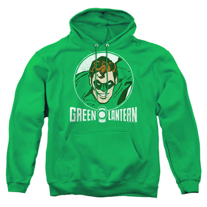 Dc Lantern Circle Mens Hoodie Kelly Green Officially Licensed