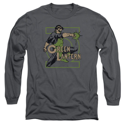 DC Comics Ring Power Mens Long Sleeve Shirt Charcoal