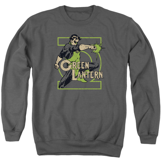 DC Comics Ring Power Mens Crewneck Sweatshirt Charcoal