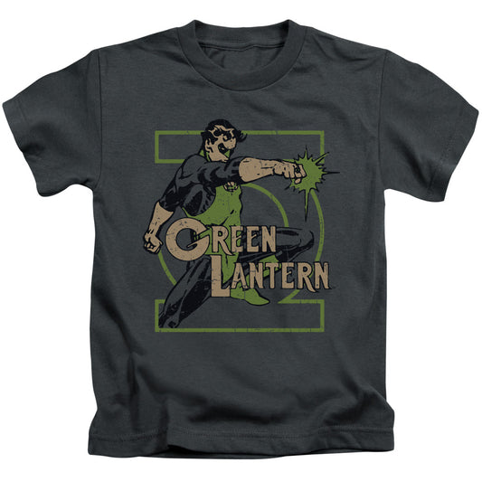 DC Comics Ring Power Juvenile Kids Youth T Shirt Charcoal 