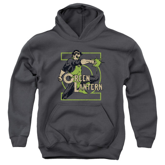 DC Comics Ring Power Kids Youth Hoodie Charcoal