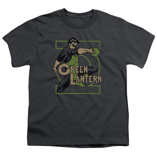 DC Comics Ring Power Kids Youth T Shirt Charcoal